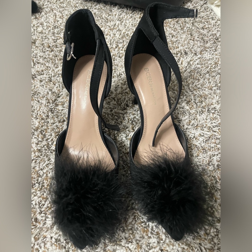 BCBGeneration Black Heels Size 8M